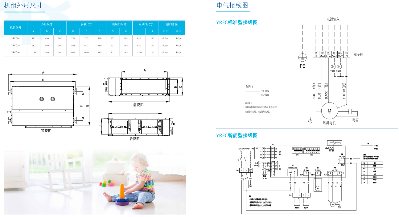 YRFC系列臥室專用超靜音室內(nèi)機